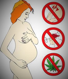 Женщина-наркоманка и беременность