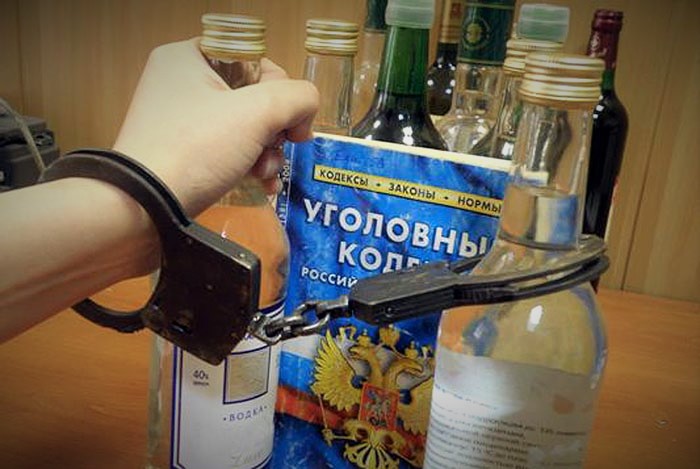 Штрафы за нелегальный алкоголь